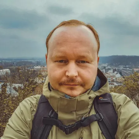 Portrétní fotografie Radka Masáka